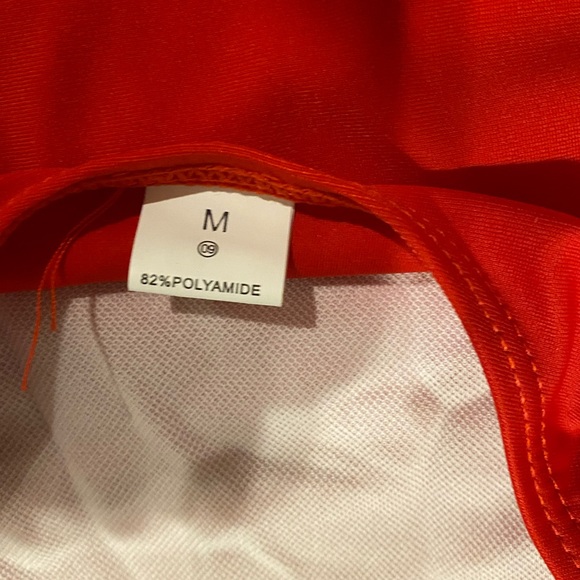 Red Bathing Suit - Picture 3 of 4